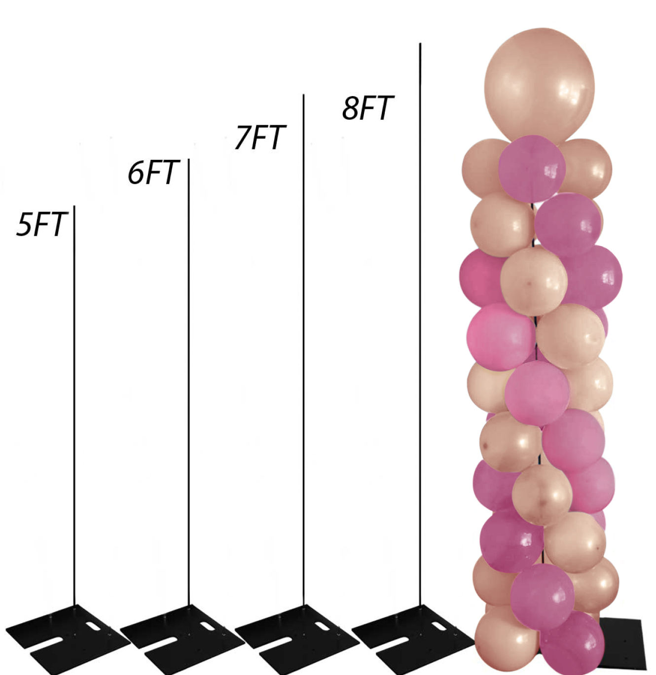 Heavy Duty Balloon Column Stand